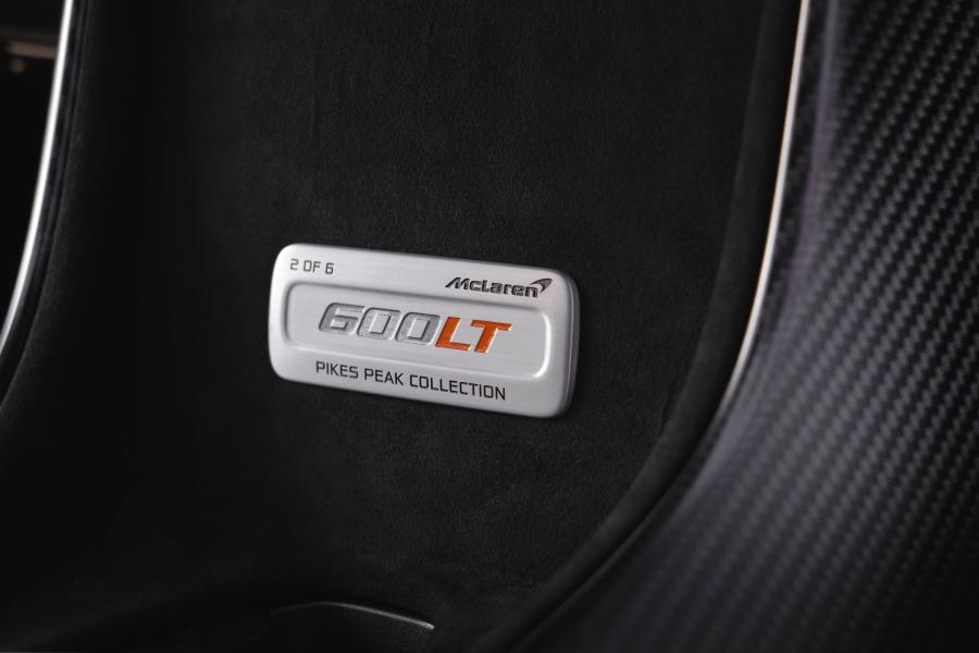 Логотип McLaren MSO 600LT Spider Pikes Peak Collection 2019 года  (фото 17 из 23)